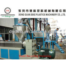 Machine de recyclage en plastique de granules d&#39;ABS DKSJ-160 / 140A